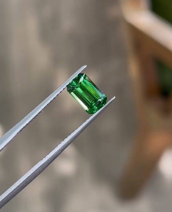 1.26ct of Top color Tsavorite Garnet