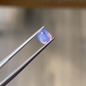 0.67ct of Purplish Bluish Sapphire
